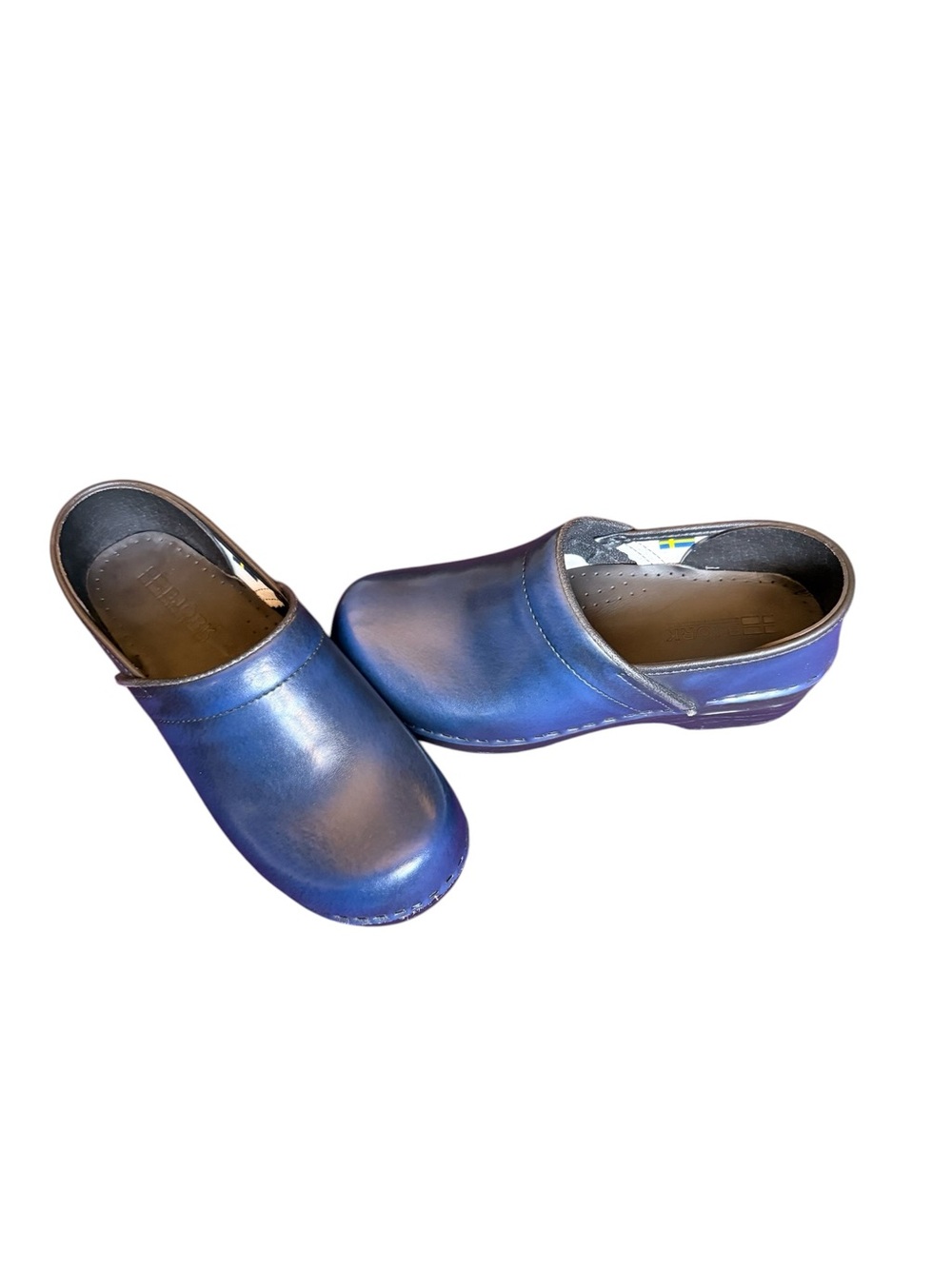 NWOT Bjork Comfort Professional Leather Clogs.  EU Size 37 - 38
